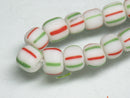 TOKO-BEADS MJ100-48 Majapahit bead (strand) 4~7mm MJ100-48 マジャパヒト玉（連） 4~7mm Asian bead & African bead  Handmade,Lampeork,bead,asia,india,ethnic,parts,accessory,beads とんぼ玉,ビーズ,トンボ玉,アジア,インド,エスニック,手作り,パーツ,アクセサリー
