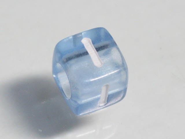TOKO-BEADS P001-1-I Alphabet (I) 6mm P001-1-I アルファベット（I） 6mm Asian bead & African bead  Handmade,Lampeork,bead,asia,india,ethnic,parts,accessory,beads とんぼ玉,ビーズ,トンボ玉,アジア,インド,エスニック,手作り,パーツ,アクセサリー