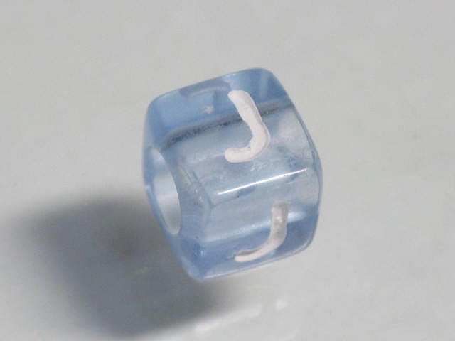 TOKO-BEADS P001-1-J Alphabet (J) 6mm P001-1-J アルファベット（J） 6mm Asian bead & African bead  Handmade,Lampeork,bead,asia,india,ethnic,parts,accessory,beads とんぼ玉,ビーズ,トンボ玉,アジア,インド,エスニック,手作り,パーツ,アクセサリー