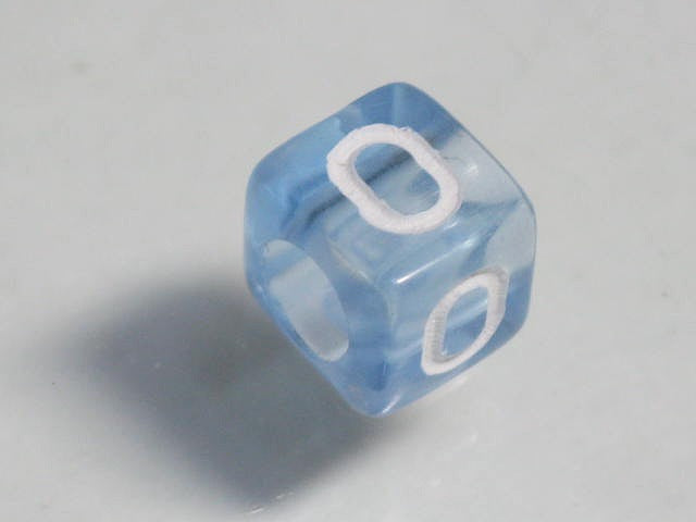 TOKO-BEADS P001-1-O Alphabet (O) 6mm P001-1-O アルファベット（O） 6mm Asian bead & African bead  Handmade,Lampeork,bead,asia,india,ethnic,parts,accessory,beads とんぼ玉,ビーズ,トンボ玉,アジア,インド,エスニック,手作り,パーツ,アクセサリー