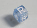TOKO-BEADS P001-1-R Alphabet (R) 6mm P001-1-R アルファベット（R） 6mm Asian bead & African bead  Handmade,Lampeork,bead,asia,india,ethnic,parts,accessory,beads とんぼ玉,ビーズ,トンボ玉,アジア,インド,エスニック,手作り,パーツ,アクセサリー