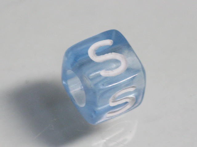 TOKO-BEADS P001-1-S Alphabet (S) 6mm P001-1-S アルファベット（S） 6mm Asian bead & African bead  Handmade,Lampeork,bead,asia,india,ethnic,parts,accessory,beads とんぼ玉,ビーズ,トンボ玉,アジア,インド,エスニック,手作り,パーツ,アクセサリー