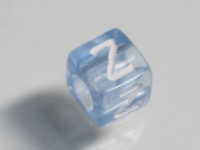 TOKO-BEADS P001-1-Z Alphabet (Z) 6mm P001-1-Z アルファベット（Z） 6mm Asian bead & African bead  Handmade,Lampeork,bead,asia,india,ethnic,parts,accessory,beads とんぼ玉,ビーズ,トンボ玉,アジア,インド,エスニック,手作り,パーツ,アクセサリー
