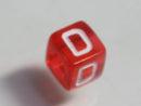 TOKO-BEADS P001-2-D Alphabet (D) 6mm P001-2-D アルファベット（D） 6mm Asian bead & African bead  Handmade,Lampeork,bead,asia,india,ethnic,parts,accessory,beads とんぼ玉,ビーズ,トンボ玉,アジア,インド,エスニック,手作り,パーツ,アクセサリー