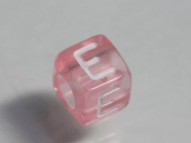 TOKO-BEADS P001-3-E Alphabet (E) 6mm P001-3-E アルファベット（E） 6mm Asian bead & African bead  Handmade,Lampeork,bead,asia,india,ethnic,parts,accessory,beads とんぼ玉,ビーズ,トンボ玉,アジア,インド,エスニック,手作り,パーツ,アクセサリー