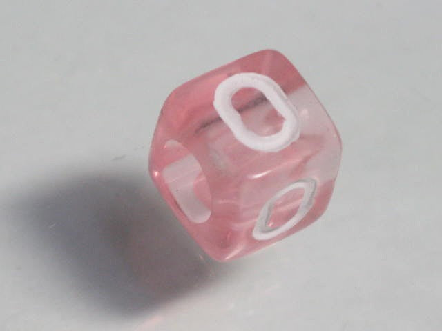 TOKO-BEADS P001-3-O Alphabet (O) 6mm P001-3-O アルファベット（O） 6mm Asian bead & African bead  Handmade,Lampeork,bead,asia,india,ethnic,parts,accessory,beads とんぼ玉,ビーズ,トンボ玉,アジア,インド,エスニック,手作り,パーツ,アクセサリー