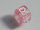 TOKO-BEADS P001-3-R Alphabet (R) 6mm P001-3-R アルファベット（R） 6mm Asian bead & African bead  Handmade,Lampeork,bead,asia,india,ethnic,parts,accessory,beads とんぼ玉,ビーズ,トンボ玉,アジア,インド,エスニック,手作り,パーツ,アクセサリー