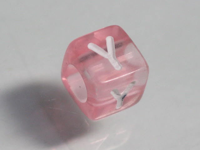 TOKO-BEADS P001-3-Y Alphabet (Y) 6mm P001-3-Y アルファベット（Y） 6mm Asian bead & African bead  Handmade,Lampeork,bead,asia,india,ethnic,parts,accessory,beads とんぼ玉,ビーズ,トンボ玉,アジア,インド,エスニック,手作り,パーツ,アクセサリー