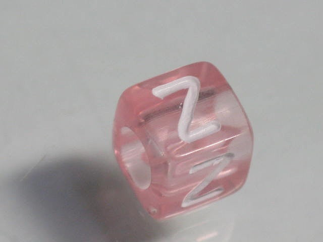 TOKO-BEADS P001-3-Z Alphabet (Z) 6mm P001-3-Z アルファベット（Z） 6mm Asian bead & African bead  Handmade,Lampeork,bead,asia,india,ethnic,parts,accessory,beads とんぼ玉,ビーズ,トンボ玉,アジア,インド,エスニック,手作り,パーツ,アクセサリー