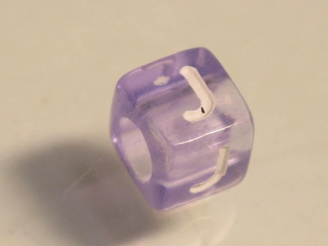 TOKO-BEADS P001-4-J Alphabet (J) 6mm P001-4-J アルファベット（J） 6mm Asian bead & African bead  Handmade,Lampeork,bead,asia,india,ethnic,parts,accessory,beads とんぼ玉,ビーズ,トンボ玉,アジア,インド,エスニック,手作り,パーツ,アクセサリー