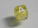 TOKO-BEADS P001-5-A Alphabet (A) 6mm P001-5-A アルファベット（A） 6mm Asian bead & African bead  Handmade,Lampeork,bead,asia,india,ethnic,parts,accessory,beads とんぼ玉,ビーズ,トンボ玉,アジア,インド,エスニック,手作り,パーツ,アクセサリー