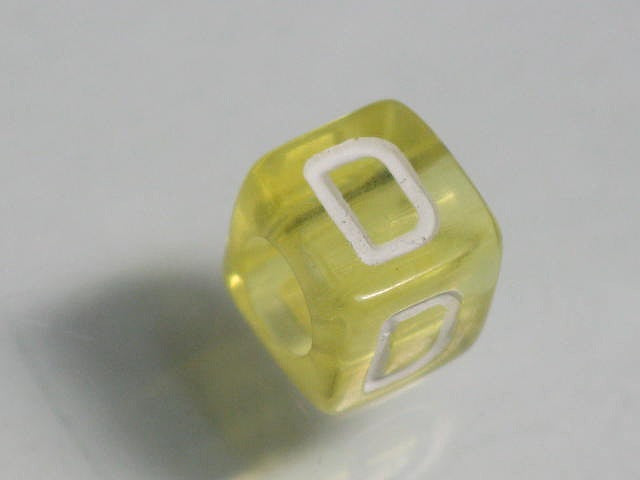 TOKO-BEADS P001-5-D Alphabet (D) 6mm P001-5-D アルファベット（D） 6mm Asian bead & African bead  Handmade,Lampeork,bead,asia,india,ethnic,parts,accessory,beads とんぼ玉,ビーズ,トンボ玉,アジア,インド,エスニック,手作り,パーツ,アクセサリー