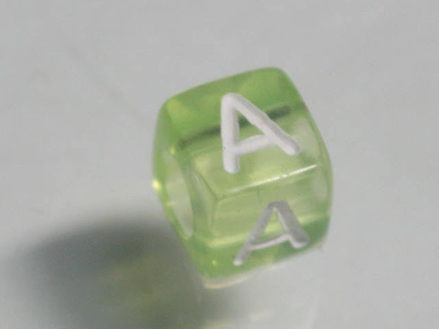 TOKO-BEADS P001-6-A Alphabet (A) 6mm P001-6-A アルファベット（A） 6mm Asian bead & African bead  Handmade,Lampeork,bead,asia,india,ethnic,parts,accessory,beads とんぼ玉,ビーズ,トンボ玉,アジア,インド,エスニック,手作り,パーツ,アクセサリー