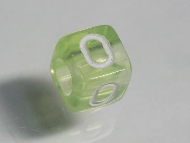 TOKO-BEADS P001-6-O Alphabet (O) 6mm P001-6-O アルファベット（O） 6mm Asian bead & African bead  Handmade,Lampeork,bead,asia,india,ethnic,parts,accessory,beads とんぼ玉,ビーズ,トンボ玉,アジア,インド,エスニック,手作り,パーツ,アクセサリー