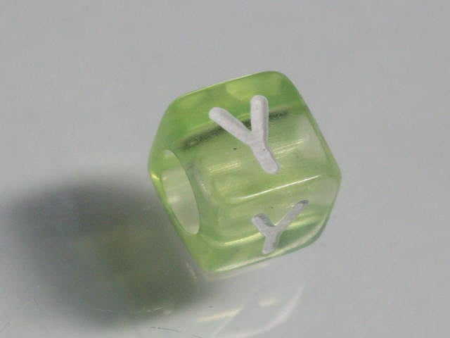 TOKO-BEADS P001-6-Y Alphabet (Y) 6mm P001-6-Y アルファベット（Y） 6mm Asian bead & African bead  Handmade,Lampeork,bead,asia,india,ethnic,parts,accessory,beads とんぼ玉,ビーズ,トンボ玉,アジア,インド,エスニック,手作り,パーツ,アクセサリー