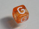 TOKO-BEADS P001-7-G Alphabet (G) 6mm P001-7-G アルファベット（G） 6mm Asian bead & African bead  Handmade,Lampeork,bead,asia,india,ethnic,parts,accessory,beads とんぼ玉,ビーズ,トンボ玉,アジア,インド,エスニック,手作り,パーツ,アクセサリー