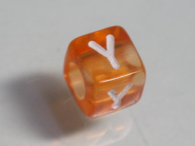 TOKO-BEADS P001-7-Y Alphabet (Y) 6mm P001-7-Y アルファベット（Y） 6mm Asian bead & African bead  Handmade,Lampeork,bead,asia,india,ethnic,parts,accessory,beads とんぼ玉,ビーズ,トンボ玉,アジア,インド,エスニック,手作り,パーツ,アクセサリー