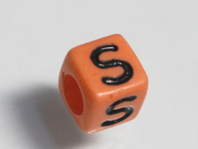 TOKO-BEADS P002-2-S Alphabet (S) 6mm P002-2-S アルファベット（S） 6mm Asian bead & African bead  Handmade,Lampeork,bead,asia,india,ethnic,parts,accessory,beads とんぼ玉,ビーズ,トンボ玉,アジア,インド,エスニック,手作り,パーツ,アクセサリー