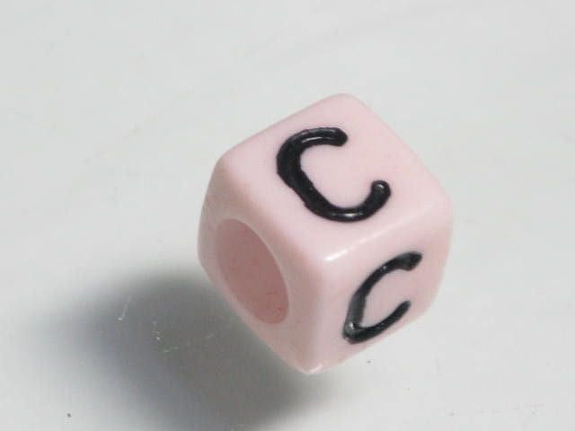 TOKO-BEADS P002-3-C Alphabet (C) 6mm P002-3-C アルファベット（C） 6mm Asian bead & African bead  Handmade,Lampeork,bead,asia,india,ethnic,parts,accessory,beads とんぼ玉,ビーズ,トンボ玉,アジア,インド,エスニック,手作り,パーツ,アクセサリー