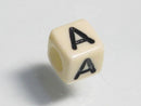 TOKO-BEADS P002-4-A Alphabet (A) 6mm P002-4-A アルファベット（A） 6mm Asian bead & African bead  Handmade,Lampeork,bead,asia,india,ethnic,parts,accessory,beads とんぼ玉,ビーズ,トンボ玉,アジア,インド,エスニック,手作り,パーツ,アクセサリー
