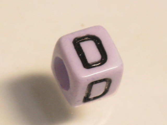 TOKO-BEADS P002-5-D Alphabet (D) 6mm P002-5-D アルファベット（D） 6mm Asian bead & African bead  Handmade,Lampeork,bead,asia,india,ethnic,parts,accessory,beads とんぼ玉,ビーズ,トンボ玉,アジア,インド,エスニック,手作り,パーツ,アクセサリー