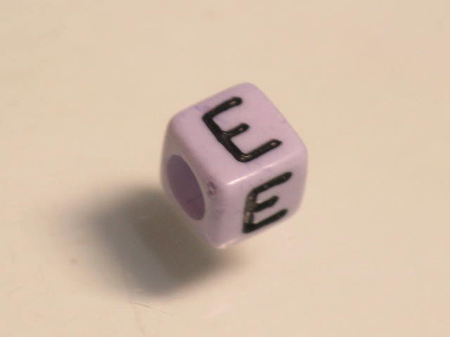 TOKO-BEADS P002-5-E Alphabet (E) 6mm P002-5-E アルファベット（E） 6mm Asian bead & African bead  Handmade,Lampeork,bead,asia,india,ethnic,parts,accessory,beads とんぼ玉,ビーズ,トンボ玉,アジア,インド,エスニック,手作り,パーツ,アクセサリー
