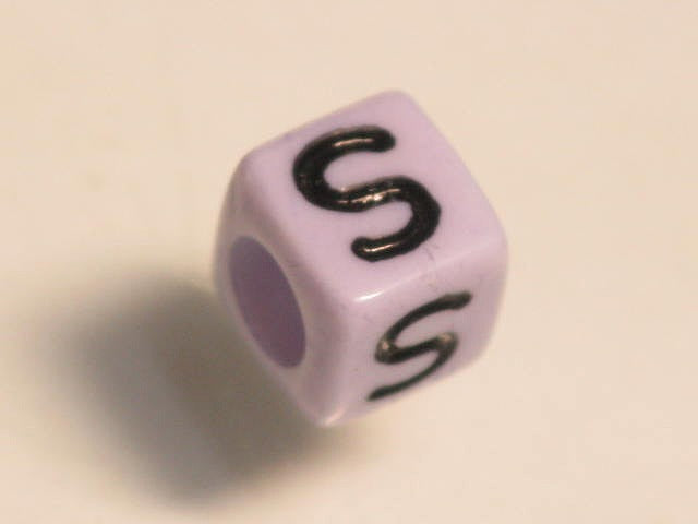 TOKO-BEADS P002-5-S Alphabet (S) 6mm P002-5-S アルファベット（S） 6mm Asian bead & African bead  Handmade,Lampeork,bead,asia,india,ethnic,parts,accessory,beads とんぼ玉,ビーズ,トンボ玉,アジア,インド,エスニック,手作り,パーツ,アクセサリー