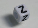 TOKO-BEADS P002-6-Z Alphabet (Z) 6mm P002-6-Z アルファベット（Z） 6mm Asian bead & African bead  Handmade,Lampeork,bead,asia,india,ethnic,parts,accessory,beads とんぼ玉,ビーズ,トンボ玉,アジア,インド,エスニック,手作り,パーツ,アクセサリー