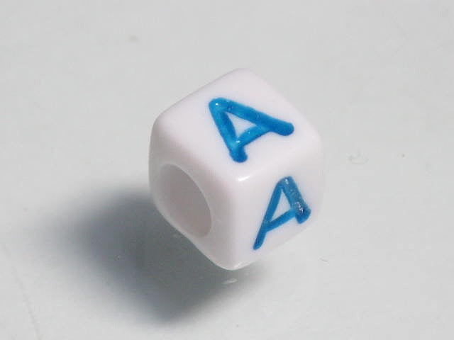 TOKO-BEADS P003-1-A Alphabet (A) 6mm P003-1-A アルファベット（A） 6mm Asian bead & African bead  Handmade,Lampeork,bead,asia,india,ethnic,parts,accessory,beads とんぼ玉,ビーズ,トンボ玉,アジア,インド,エスニック,手作り,パーツ,アクセサリー