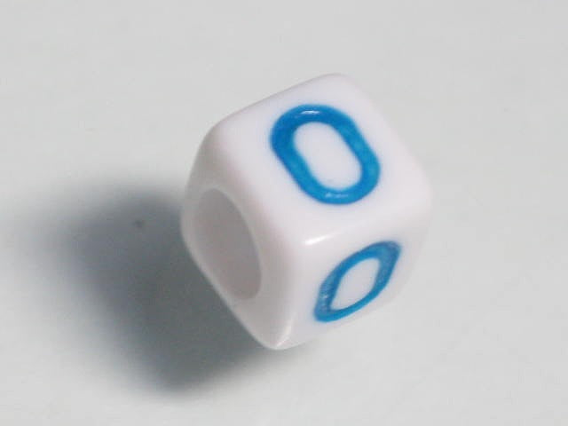 TOKO-BEADS P003-1-O Alphabet (O) 6mm P003-1-O アルファベット（O） 6mm Asian bead & African bead  Handmade,Lampeork,bead,asia,india,ethnic,parts,accessory,beads とんぼ玉,ビーズ,トンボ玉,アジア,インド,エスニック,手作り,パーツ,アクセサリー