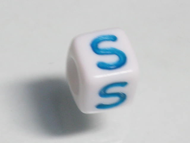 TOKO-BEADS P003-1-S Alphabet (S) 6mm P003-1-S アルファベット（S） 6mm Asian bead & African bead  Handmade,Lampeork,bead,asia,india,ethnic,parts,accessory,beads とんぼ玉,ビーズ,トンボ玉,アジア,インド,エスニック,手作り,パーツ,アクセサリー
