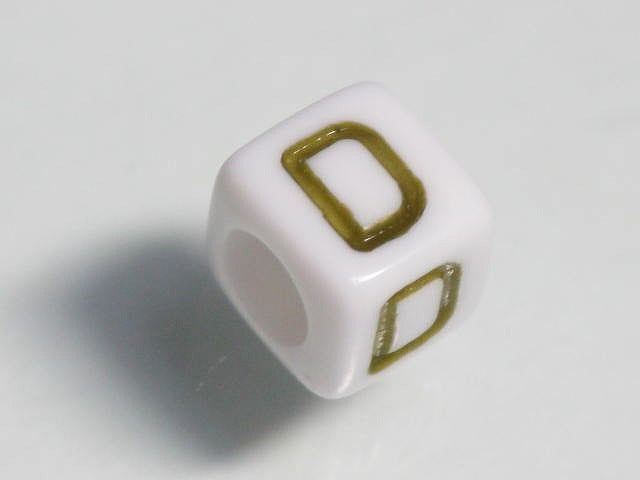 TOKO-BEADS P003-2-D Alphabet (D) 6mm P003-2-D アルファベット（D） 6mm Asian bead & African bead  Handmade,Lampeork,bead,asia,india,ethnic,parts,accessory,beads とんぼ玉,ビーズ,トンボ玉,アジア,インド,エスニック,手作り,パーツ,アクセサリー