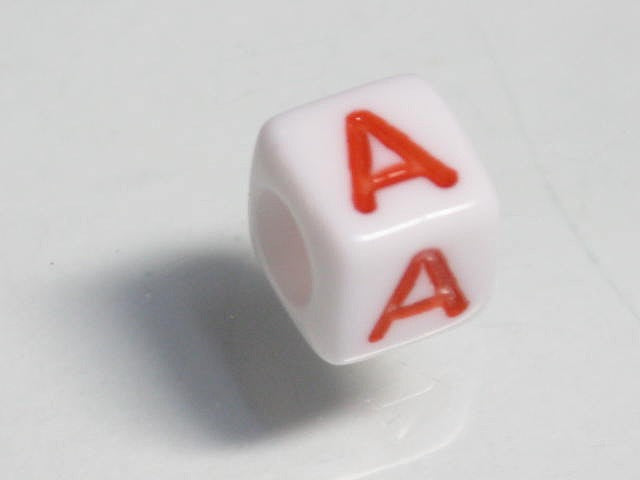 TOKO-BEADS P003-4-A Alphabet (A) 6mm P003-4-A アルファベット（A） 6mm Asian bead & African bead  Handmade,Lampeork,bead,asia,india,ethnic,parts,accessory,beads とんぼ玉,ビーズ,トンボ玉,アジア,インド,エスニック,手作り,パーツ,アクセサリー