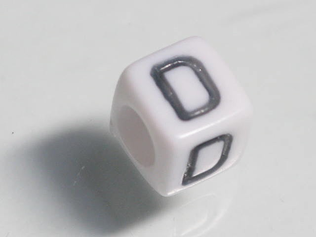 TOKO-BEADS P003-5-D Alphabet (D) 6mm P003-5-D アルファベット（D） 6mm Asian bead & African bead  Handmade,Lampeork,bead,asia,india,ethnic,parts,accessory,beads とんぼ玉,ビーズ,トンボ玉,アジア,インド,エスニック,手作り,パーツ,アクセサリー
