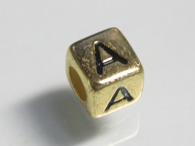 TOKO-BEADS P004-1-A Alphabet (A) 6mm P004-1-A アルファベット（A） 6mm Asian bead & African bead  Handmade,Lampeork,bead,asia,india,ethnic,parts,accessory,beads とんぼ玉,ビーズ,トンボ玉,アジア,インド,エスニック,手作り,パーツ,アクセサリー