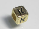 TOKO-BEADS P004-1-K Alphabet (K) 6mm P004-1-K アルファベット（K） 6mm Asian bead & African bead  Handmade,Lampeork,bead,asia,india,ethnic,parts,accessory,beads とんぼ玉,ビーズ,トンボ玉,アジア,インド,エスニック,手作り,パーツ,アクセサリー