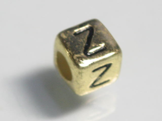 TOKO-BEADS P004-1-Z Alphabet (Z) 6mm P004-1-Z アルファベット（Z） 6mm Asian bead & African bead  Handmade,Lampeork,bead,asia,india,ethnic,parts,accessory,beads とんぼ玉,ビーズ,トンボ玉,アジア,インド,エスニック,手作り,パーツ,アクセサリー