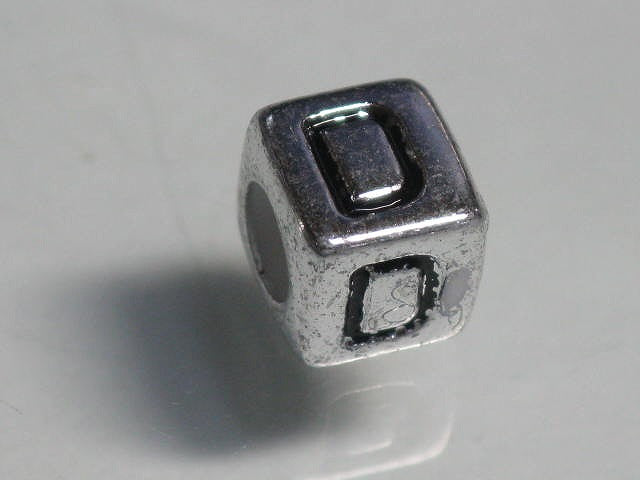 TOKO-BEADS P004-2-D Alphabet (D) 6mm P004-2-D アルファベット（D） 6mm Asian bead & African bead  Handmade,Lampeork,bead,asia,india,ethnic,parts,accessory,beads とんぼ玉,ビーズ,トンボ玉,アジア,インド,エスニック,手作り,パーツ,アクセサリー