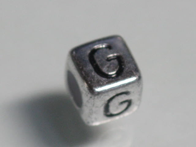 TOKO-BEADS P004-2-G Alphabet (G) 6mm P004-2-G アルファベット（G） 6mm Asian bead & African bead  Handmade,Lampeork,bead,asia,india,ethnic,parts,accessory,beads とんぼ玉,ビーズ,トンボ玉,アジア,インド,エスニック,手作り,パーツ,アクセサリー