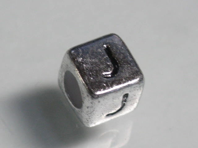 TOKO-BEADS P004-2-J Alphabet (J) 6mm P004-2-J アルファベット（J） 6mm Asian bead & African bead  Handmade,Lampeork,bead,asia,india,ethnic,parts,accessory,beads とんぼ玉,ビーズ,トンボ玉,アジア,インド,エスニック,手作り,パーツ,アクセサリー