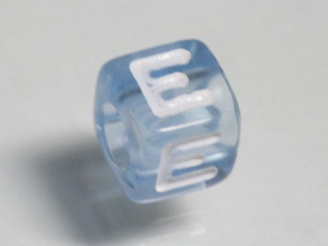 TOKO-BEADS P005-1-E Alphabet (E) 7mm P005-1-E アルファベット（E） 7mm Asian bead & African bead  Handmade,Lampeork,bead,asia,india,ethnic,parts,accessory,beads とんぼ玉,ビーズ,トンボ玉,アジア,インド,エスニック,手作り,パーツ,アクセサリー