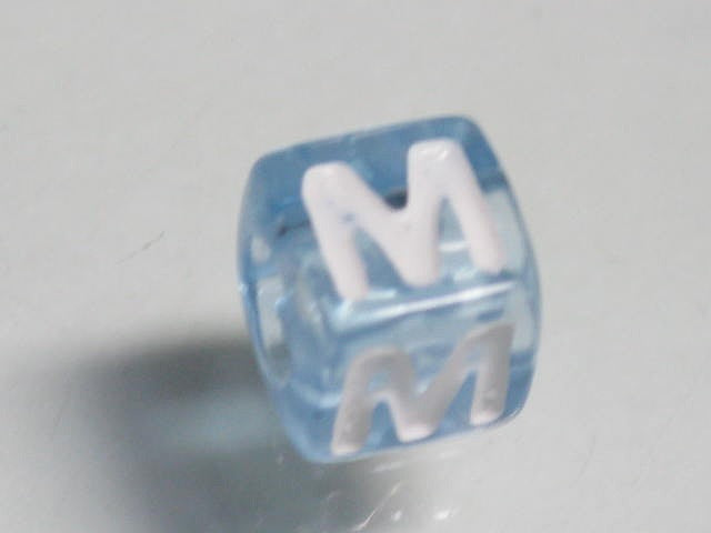 TOKO-BEADS P005-1-M Alphabet (M) 7mm P005-1-M アルファベット（M） 7mm Asian bead & African bead  Handmade,Lampeork,bead,asia,india,ethnic,parts,accessory,beads とんぼ玉,ビーズ,トンボ玉,アジア,インド,エスニック,手作り,パーツ,アクセサリー