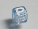 TOKO-BEADS P005-1-P Alphabet (P) 7mm P005-1-P アルファベット（P） 7mm Asian bead & African bead  Handmade,Lampeork,bead,asia,india,ethnic,parts,accessory,beads とんぼ玉,ビーズ,トンボ玉,アジア,インド,エスニック,手作り,パーツ,アクセサリー