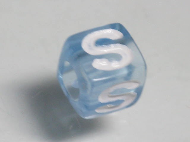 TOKO-BEADS P005-1-S Alphabet (S) 7mm P005-1-S アルファベット（S） 7mm Asian bead & African bead  Handmade,Lampeork,bead,asia,india,ethnic,parts,accessory,beads とんぼ玉,ビーズ,トンボ玉,アジア,インド,エスニック,手作り,パーツ,アクセサリー