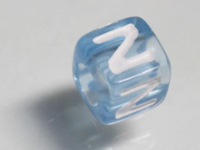 TOKO-BEADS P005-1-Z Alphabet (Z) 7mm P005-1-Z アルファベット（Z） 7mm Asian bead & African bead  Handmade,Lampeork,bead,asia,india,ethnic,parts,accessory,beads とんぼ玉,ビーズ,トンボ玉,アジア,インド,エスニック,手作り,パーツ,アクセサリー