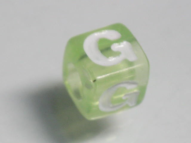 TOKO-BEADS P005-2-G Alphabet (G) 7mm P005-2-G アルファベット（G） 7mm Asian bead & African bead  Handmade,Lampeork,bead,asia,india,ethnic,parts,accessory,beads とんぼ玉,ビーズ,トンボ玉,アジア,インド,エスニック,手作り,パーツ,アクセサリー