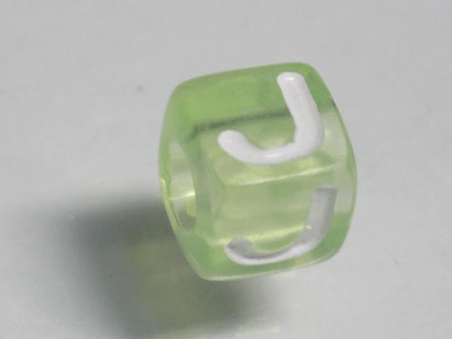 TOKO-BEADS P005-2-J Alphabet (J) 7mm P005-2-J アルファベット（J） 7mm Asian bead & African bead  Handmade,Lampeork,bead,asia,india,ethnic,parts,accessory,beads とんぼ玉,ビーズ,トンボ玉,アジア,インド,エスニック,手作り,パーツ,アクセサリー