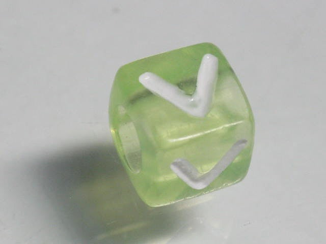 TOKO-BEADS P005-2-V Alphabet (V) 7mm P005-2-V アルファベット（V） 7mm Asian bead & African bead  Handmade,Lampeork,bead,asia,india,ethnic,parts,accessory,beads とんぼ玉,ビーズ,トンボ玉,アジア,インド,エスニック,手作り,パーツ,アクセサリー