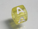 TOKO-BEADS P005-3-A Alphabet (A) 7mm P005-3-A アルファベット（A） 7mm Asian bead & African bead  Handmade,Lampeork,bead,asia,india,ethnic,parts,accessory,beads とんぼ玉,ビーズ,トンボ玉,アジア,インド,エスニック,手作り,パーツ,アクセサリー