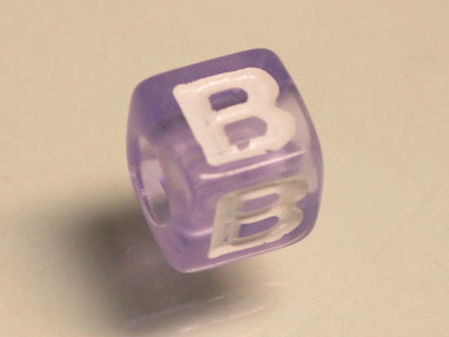 TOKO-BEADS P005-4-B Alphabet (B) 7mm P005-4-B アルファベット（B） 7mm Asian bead & African bead  Handmade,Lampeork,bead,asia,india,ethnic,parts,accessory,beads とんぼ玉,ビーズ,トンボ玉,アジア,インド,エスニック,手作り,パーツ,アクセサリー